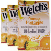 Welch's Orange Pineapple ~ Packets ~ Zero Sugar Free ~ Drink Mix ~ 3 Boxes
