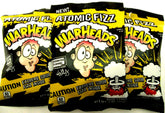 Warheads Atomic Fizz 2oz bags ~ Extreme SOUR Fizz hard candy 5 flavor ~ Lot of 3