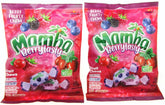 Mamba Berry Tasty Fruit Chews ~ American Candy 3.52oz Bag Lot of 2