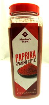 Paprika Spanish Style Members Mark Seasoning Spice 18oz