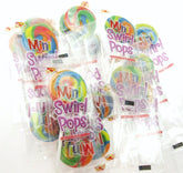 Mini Carnival Pops ~ Spiral Striped Lollipop Sucker Candy ~ 8oz (226g)
