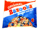 Bazooka Bubble Gum Lolli Pops 15oz Bag of Suckers
