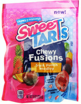 Sweetart Chewy Fusions ~ American Candy ~ 9oz bag ~ Sweet Tarts Resealable Bag