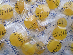 Coastal Bay Fat / SUGAR FREE Lemon 8oz Flavored Hard Candy Candies BFR