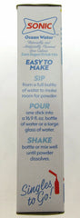 Sonic Ocean Water ~ Packets ~ Zero Sugar Free ~ Drink Mix ~ Lot of 3