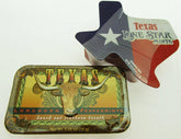 Amuse Mints Sugar Free Peppermints Cinnamon Candy Tins Lone Star Texas Longhorn