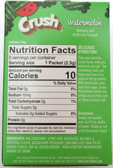 Watermelon Crush ~ Packets ~ Sugar Free ~ Drink Mix ~ Lot of 3